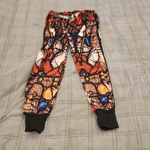 Yelete Women's Multicolor Patterned Leggings Size L! New With Tags!